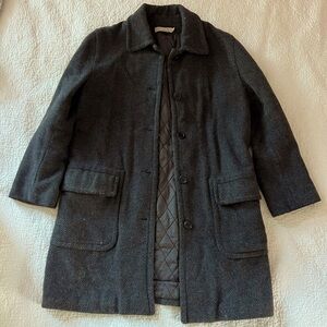Grey J Crew Coat, size Medium